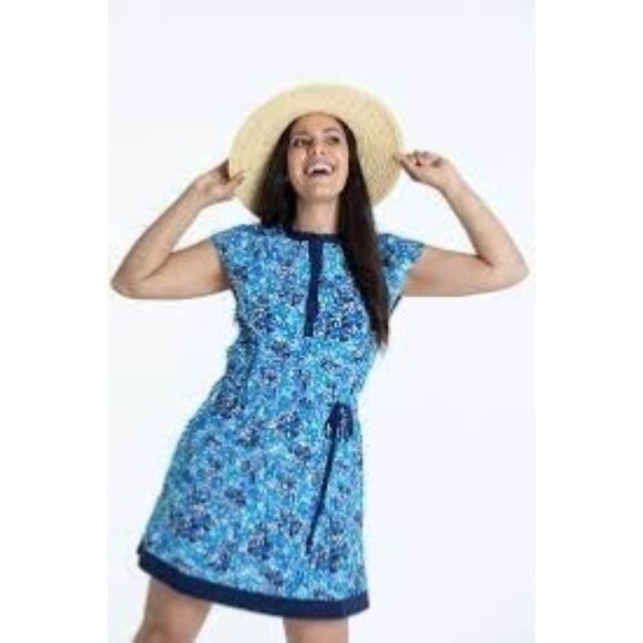Kinona Ready To Relax Golf Dress Crazy Daisy Print Women’s XS - Picture 2 of 16